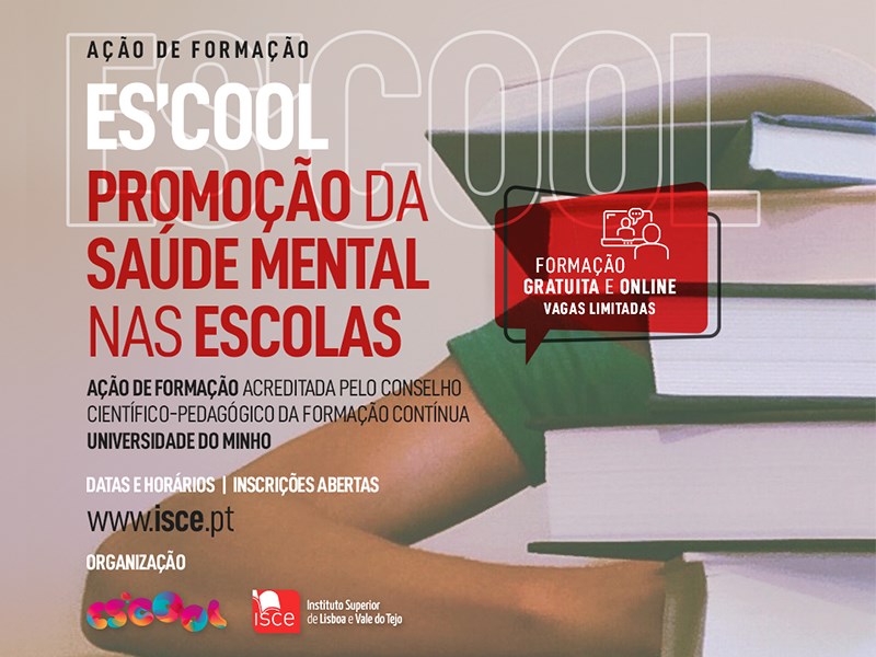 Ação de Formação Online “ES’COOL - Promoção da Saúde Mental nas Escolas”